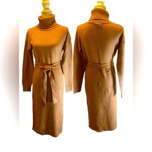 Rachel Zoe LS Turtleneck Dress with Belt